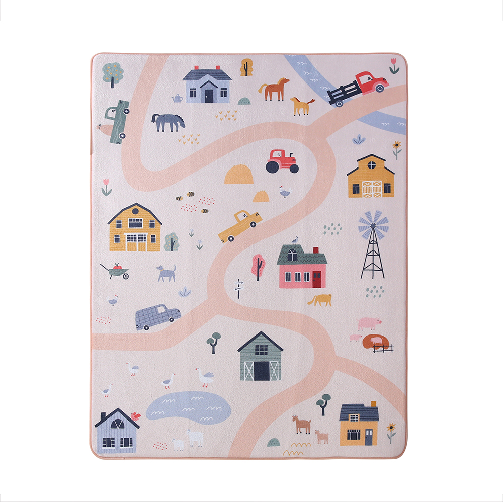 Hakuna Matte Cloud Play Mat - Farm 160 x 120 x 1.5 cm