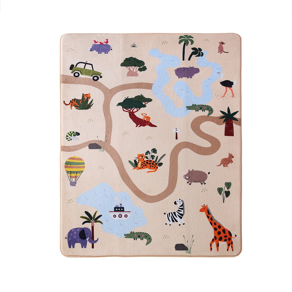 Hakuna Matte Cloud Play Mat - Safari 160 x 120 x 1.5 cm