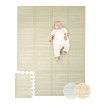 Hakuna Matte XL Puzzle Play Mat - Hygge, Beige (1.7 x 1 cm)