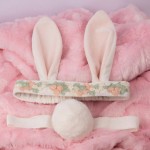 Great Pretenders Hippity Hop Bunny Ears and Tail Accessory 2 Pc Set