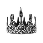 Great Pretenders Medieval Crown, Silver/Black