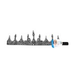 Great Pretenders Medieval Crown, Silver/Black