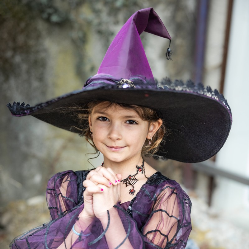 Great Pretenders Amethyst the Spider Witch Hat