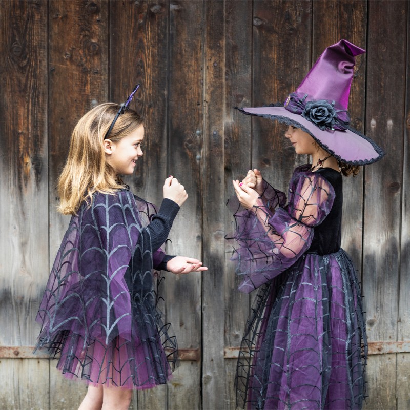 Great Pretenders Amethyst the Spider Witch w/Hat, SIZE US 7-8