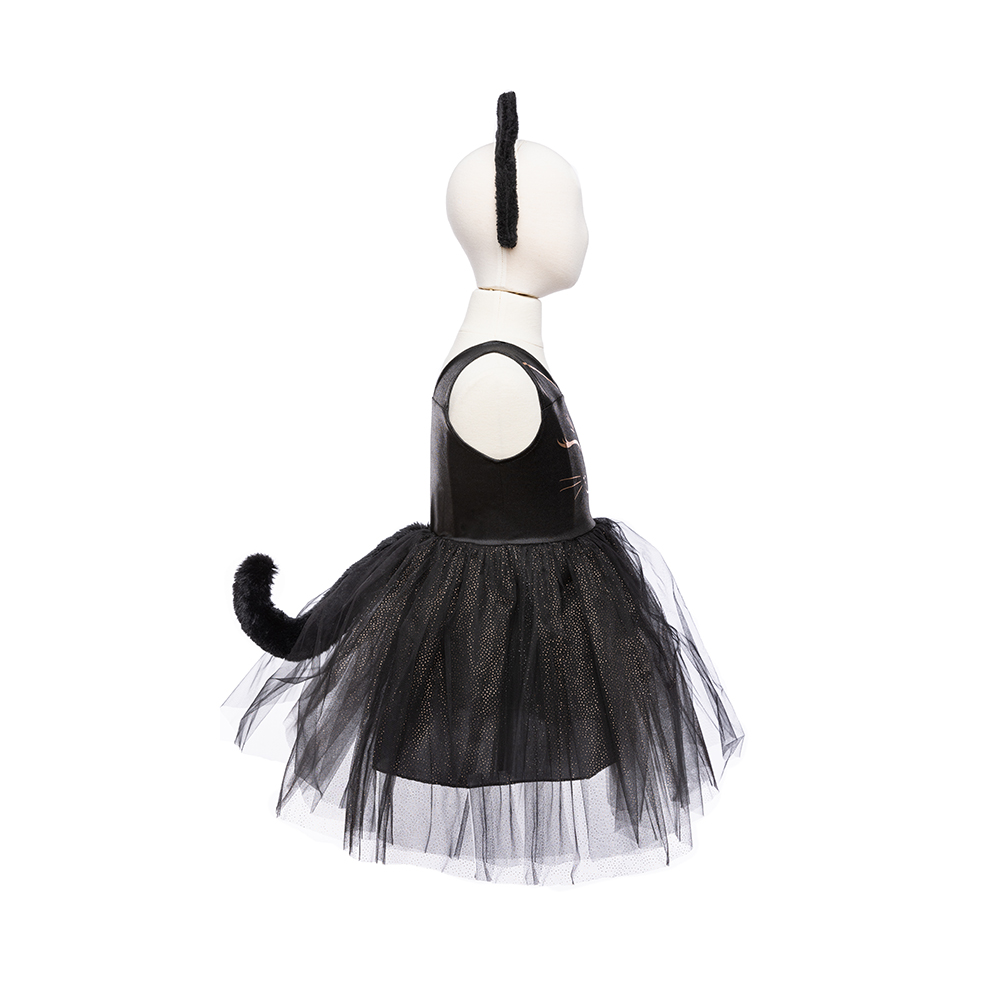 Great Pretenders Black Cat Dress and Headpiece