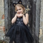 Great Pretenders Black Cat Dress and Headpiece, SIZE US 3-4