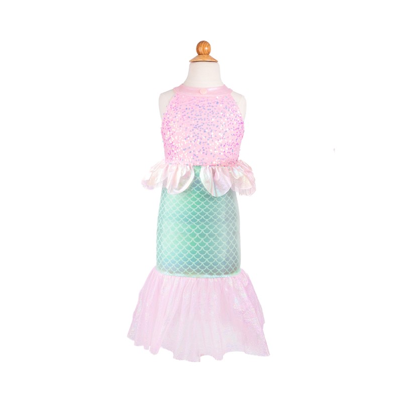 Great Pretenders Misty Mermaid Dress Pink, SIZE US 5-6