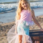 Great Pretenders Misty Mermaid Dress Pink, SIZE US 5-6