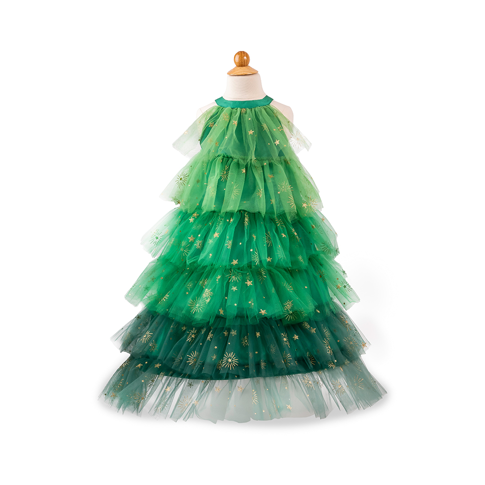 Great Pretenders Christmas Tree Dress with Headpiece