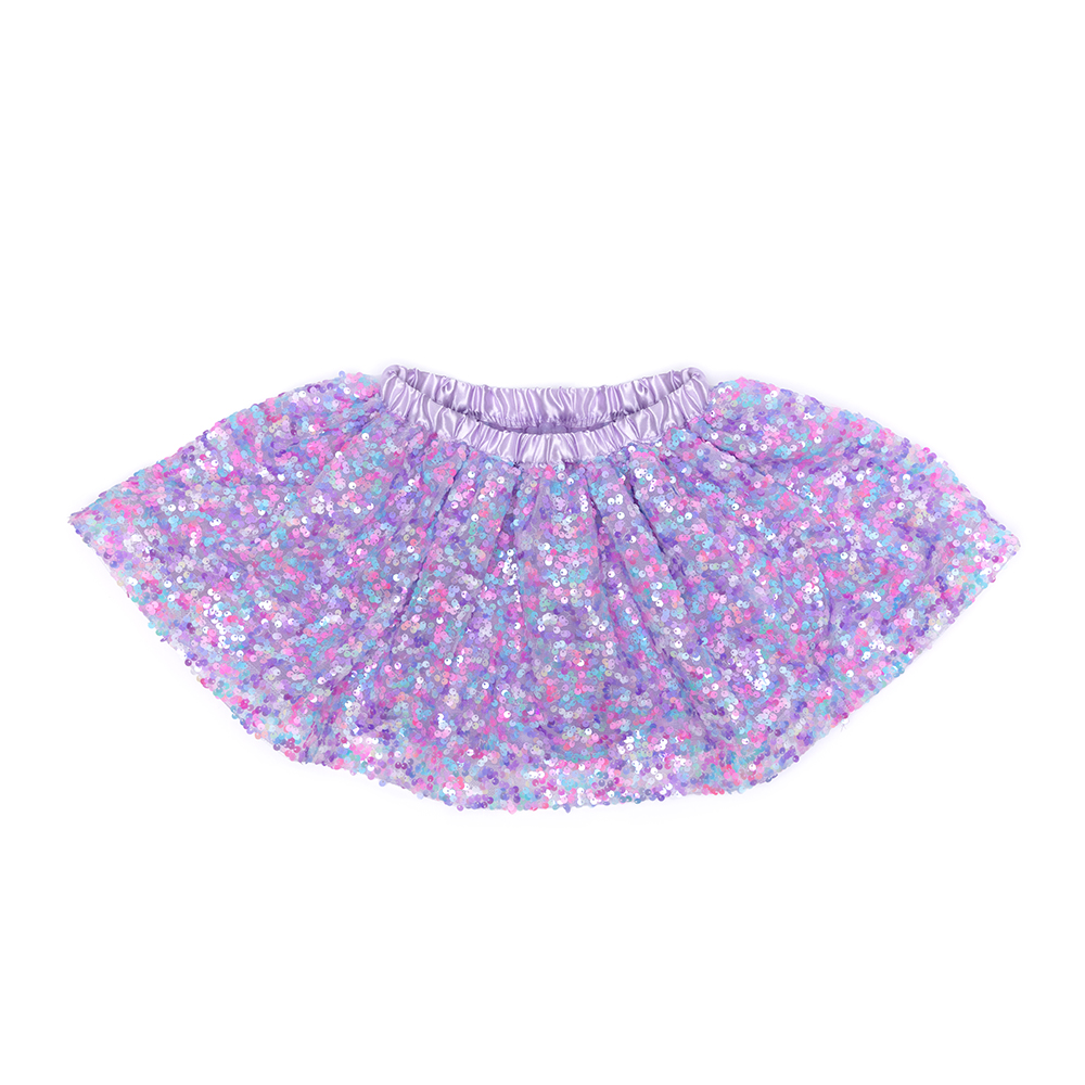 Great Pretenders Purple Party Sequins Skirt, SIZE US 4-6