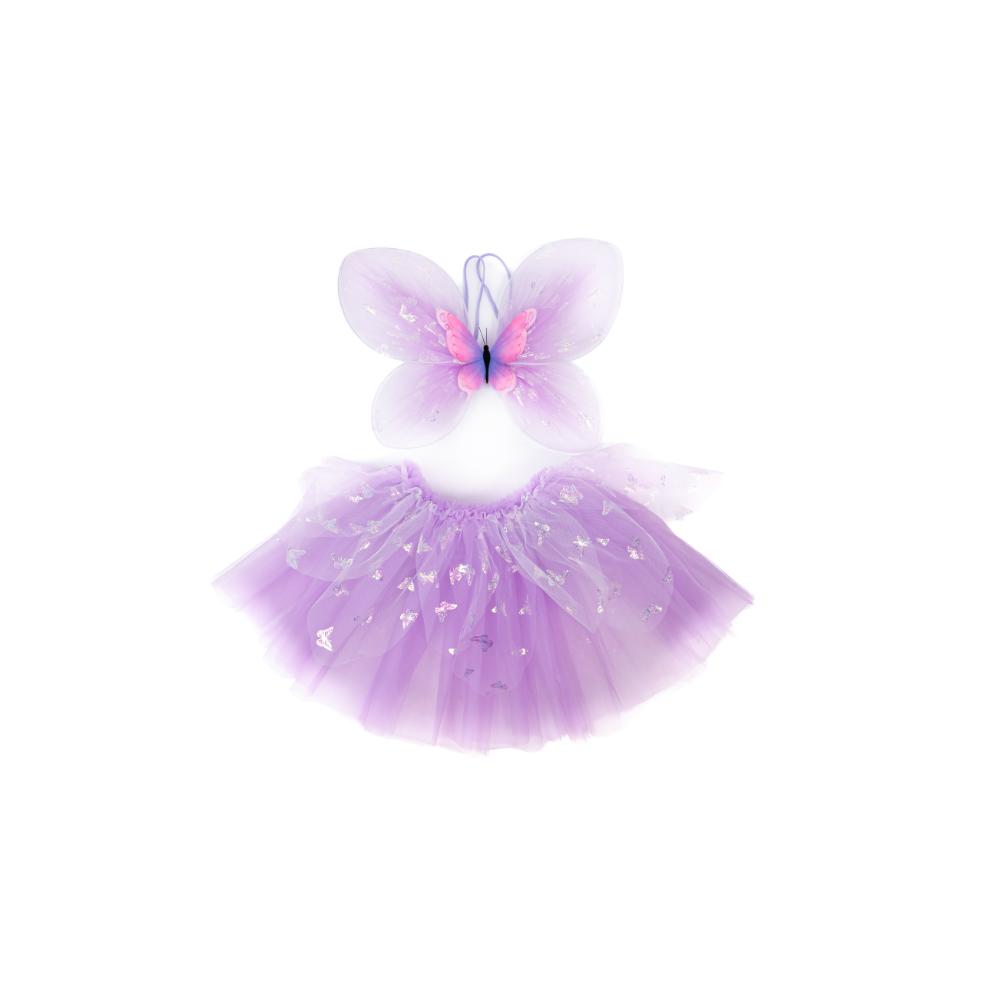 Great Pretenders Flutter Butterfly Skirt & Wings, Size 4-6