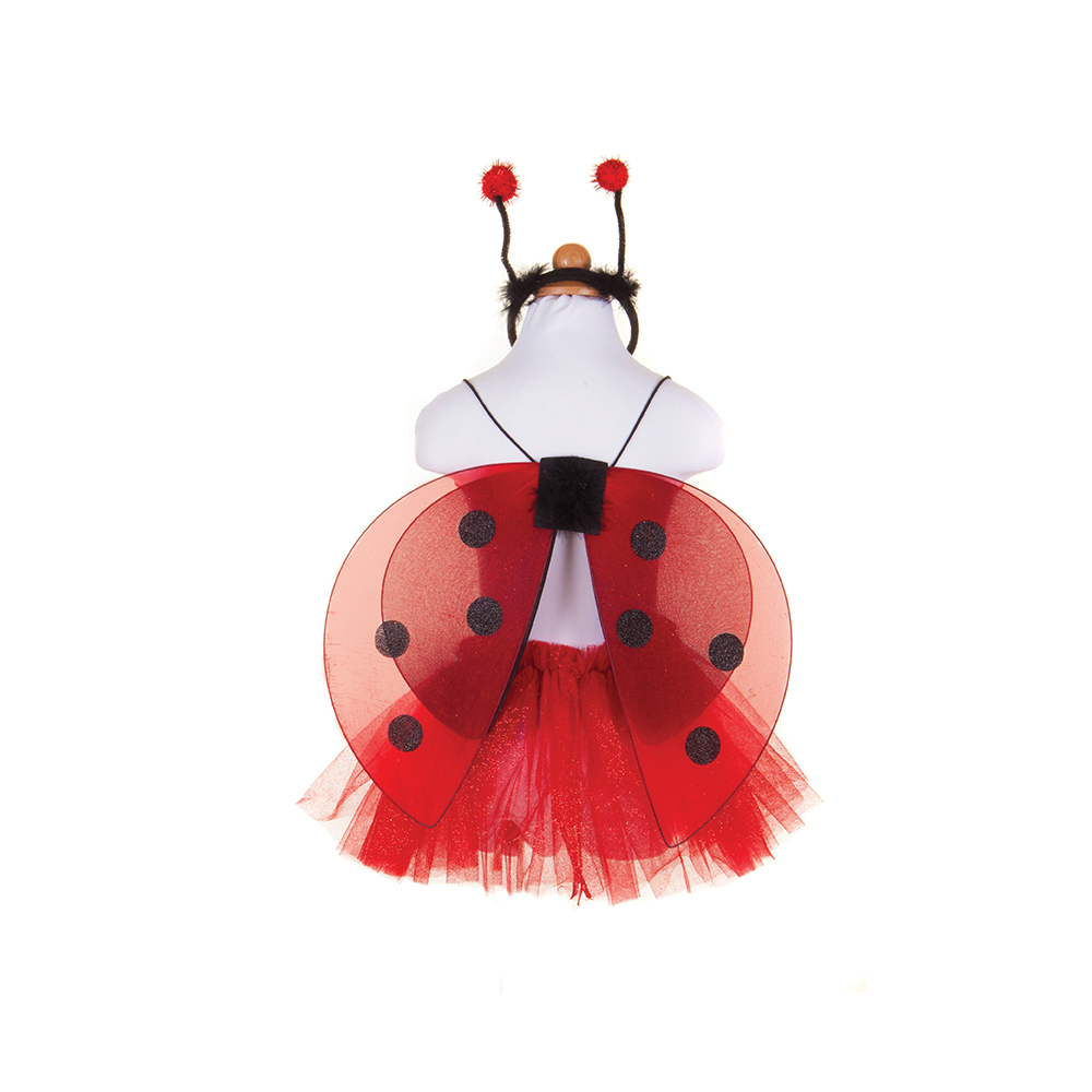 Great Pretenders Glitter Ladybug Set, SIZE US 4-6