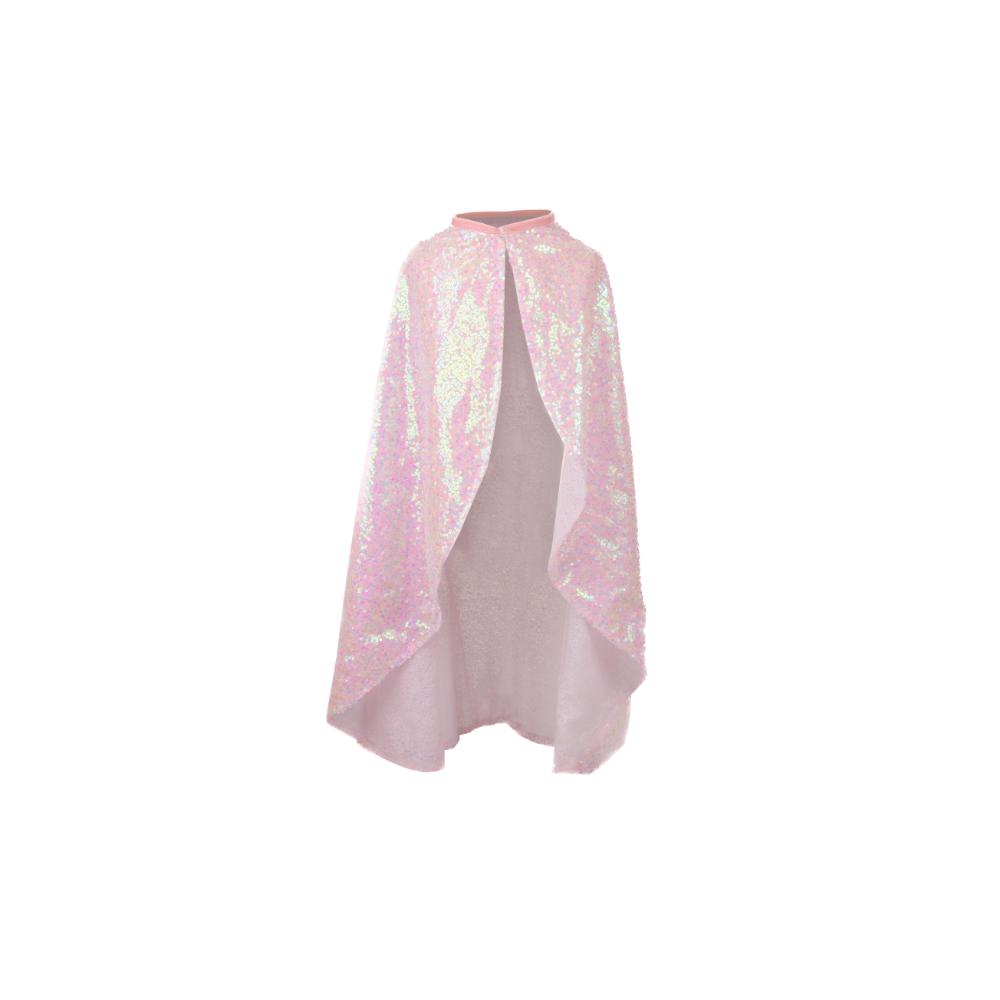 Great Pretenders Pink Sequins Twirl Cape, SIZE US 4-6