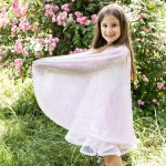 Great Pretenders Pink Sequins Twirl Cape, SIZE US 4-6