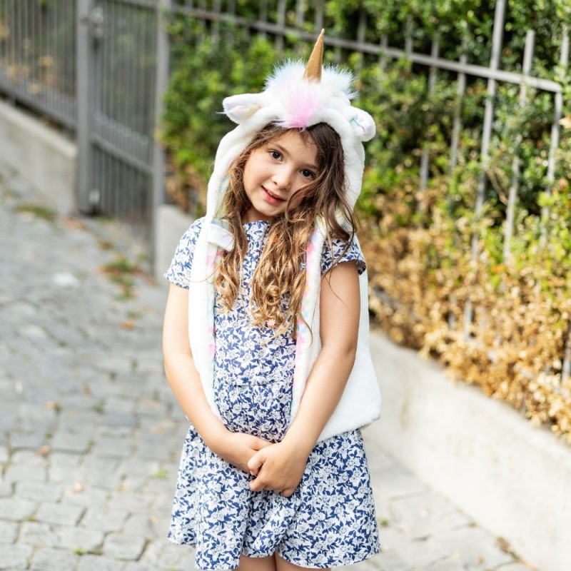 Great Pretenders The All Day Everday Unicorn Vest, Size 3-4