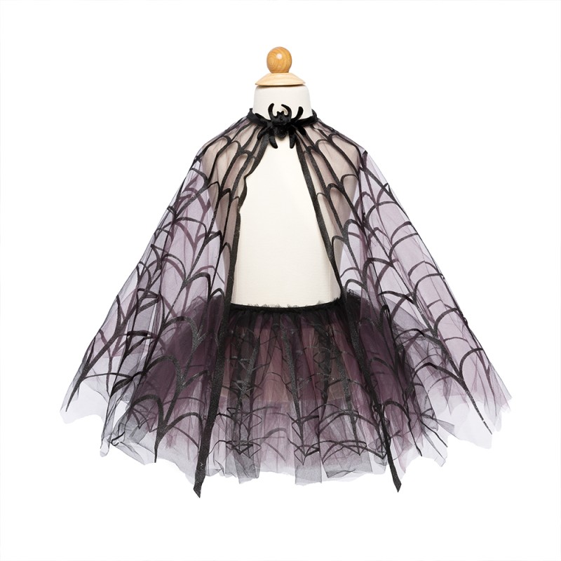 Great Pretenders Spiderweb Cape and Tutu, SIZE US 4-6