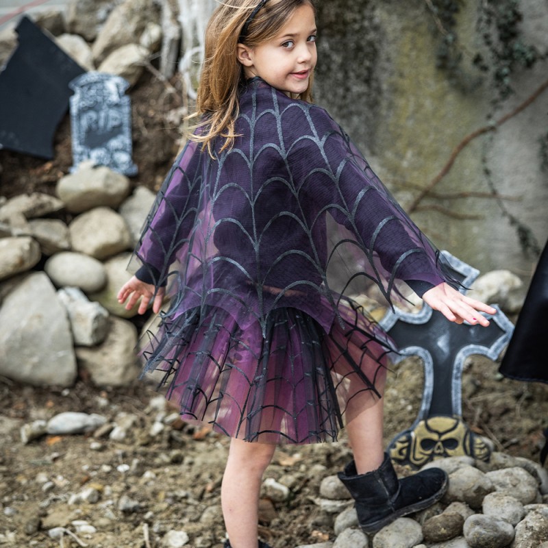 Great Pretenders Spiderweb Cape and Tutu, SIZE US 4-6