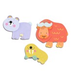 Djeco Baby stickers Ice field animals