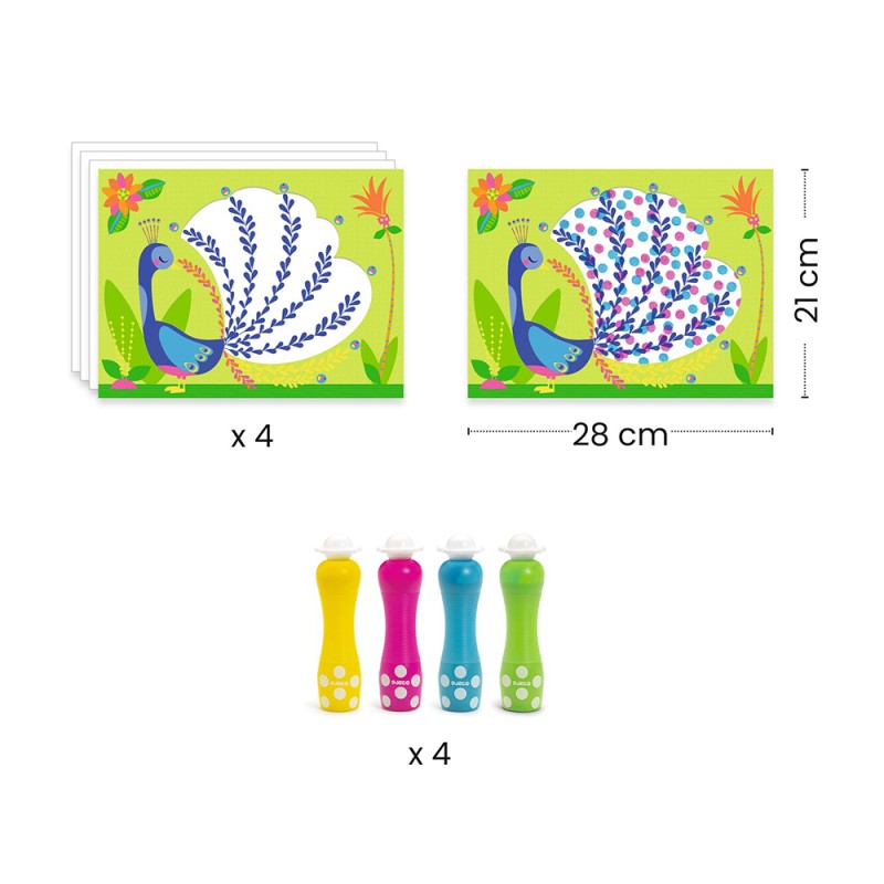 Djeco colouring Des points c'est tout ! FSC MIX