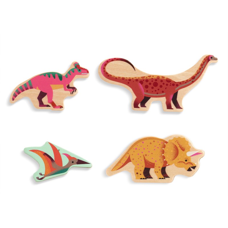 Djeco wooden puzzle Dino - FSC 100%