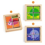 Djeco frame puzzle Tournibist - FSC 100%