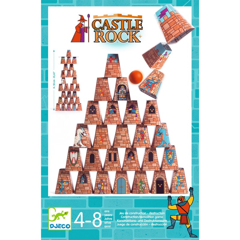 Djeco 2-in-1 game Castle Rock - FSC Mix ( packaging )