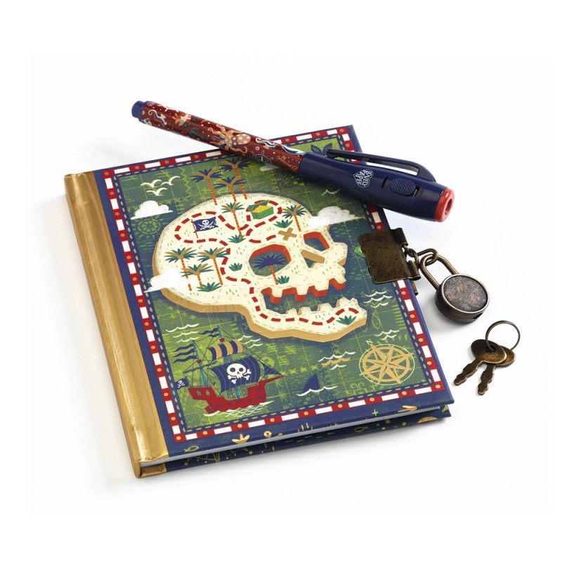 Djeco Steve little secret notebook - magic marker - Life style Notebook