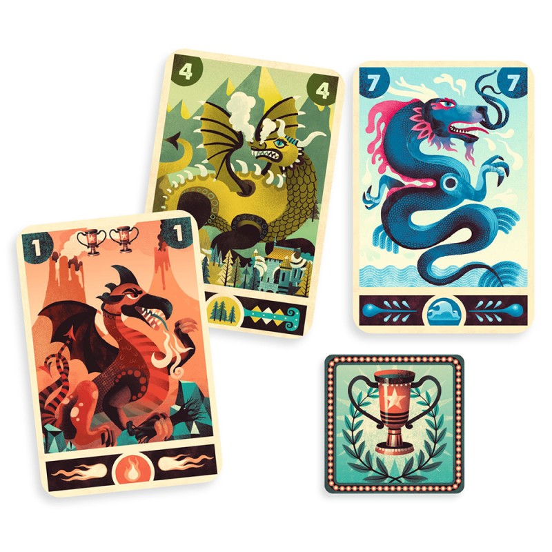 Djeco game Dragon deck