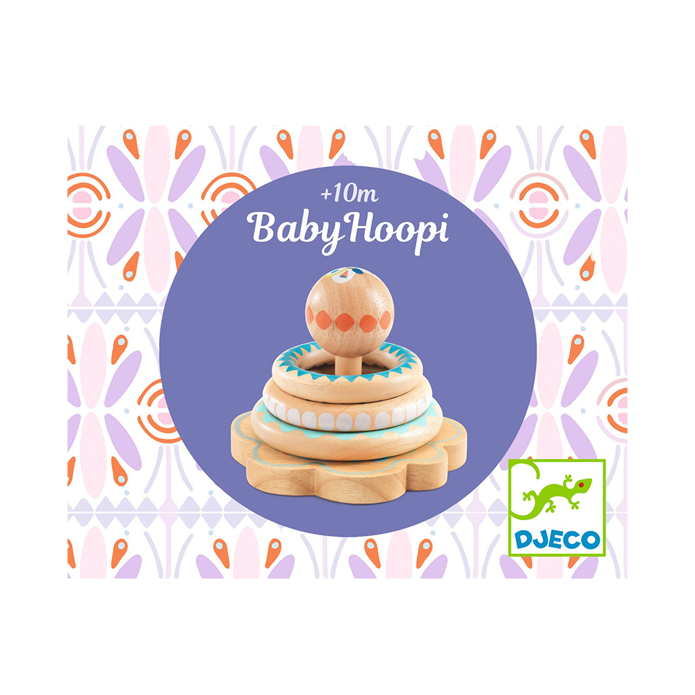 Djeco ξύλινη βάση ταξινόμησης "BabyHoopi"