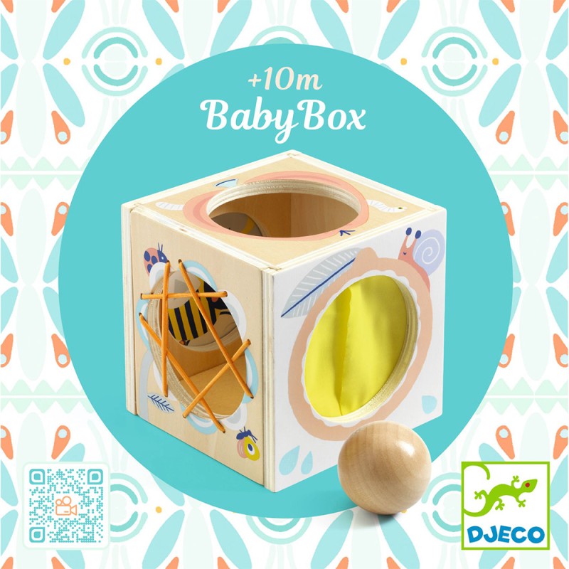 Djeco peekaboo BabyBox - FSC 100%