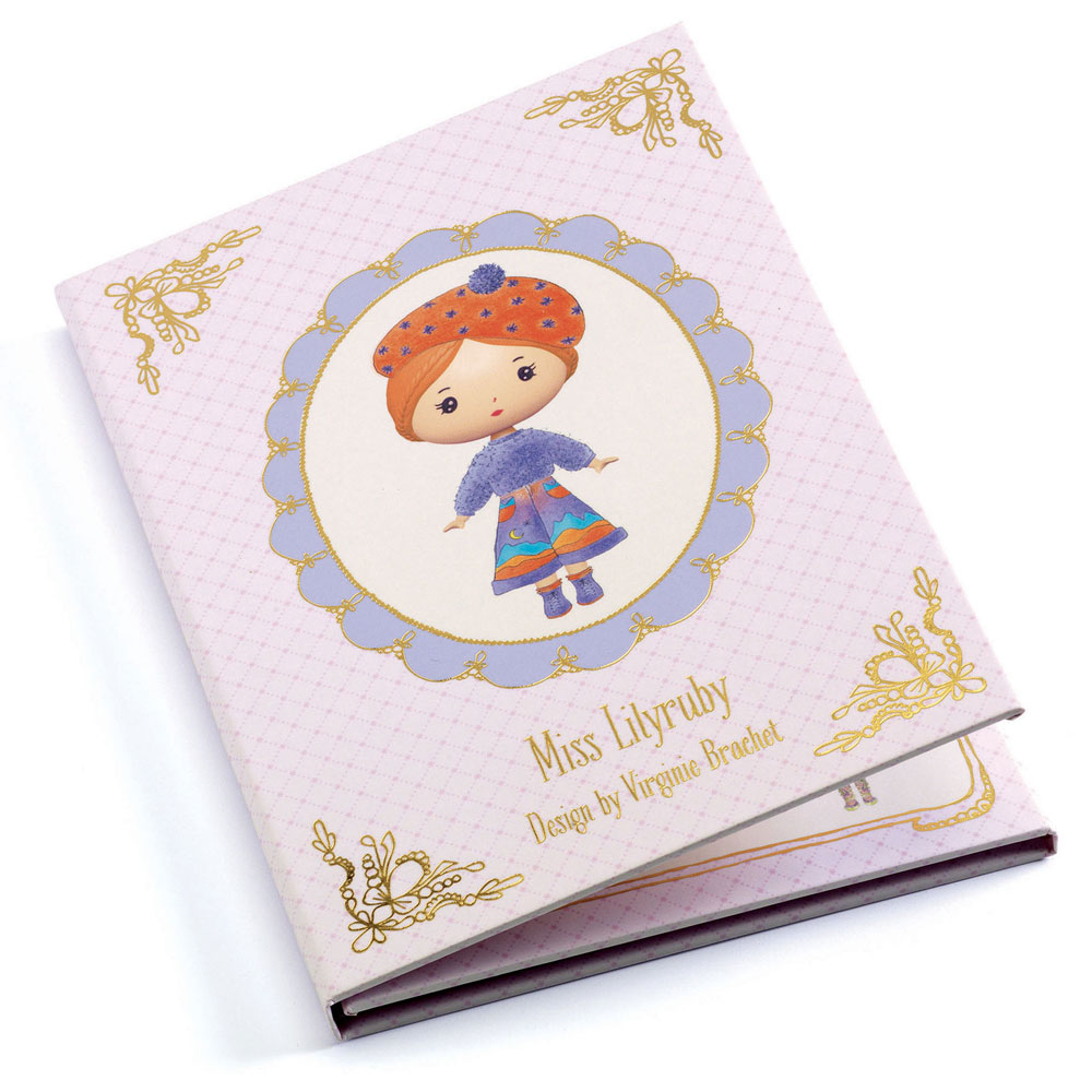 Djeco Miss Lilyruby - Stickers removable