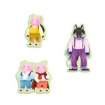 Djeco The Three Little Pigs - 35 pcs