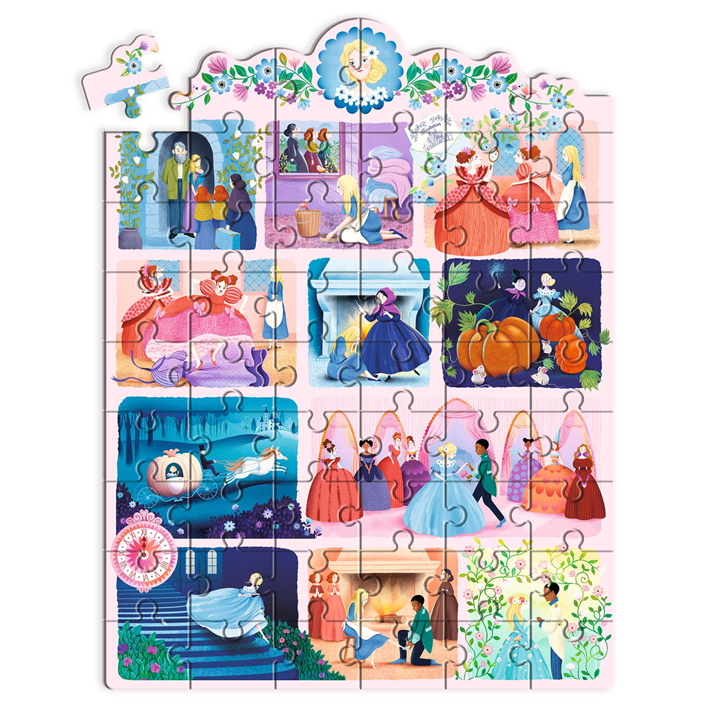 Djeco 54 pcs puzzle Cinderella