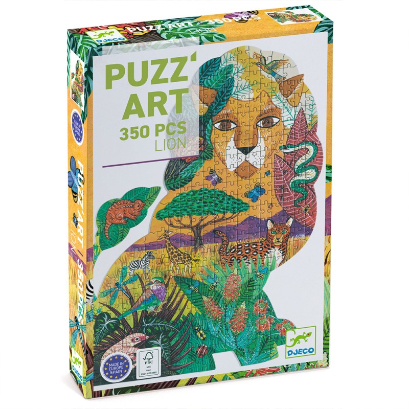 Djeco Lion - 350 pcs puzzle