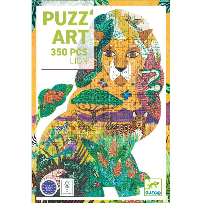 Djeco Lion - 350 pcs puzzle