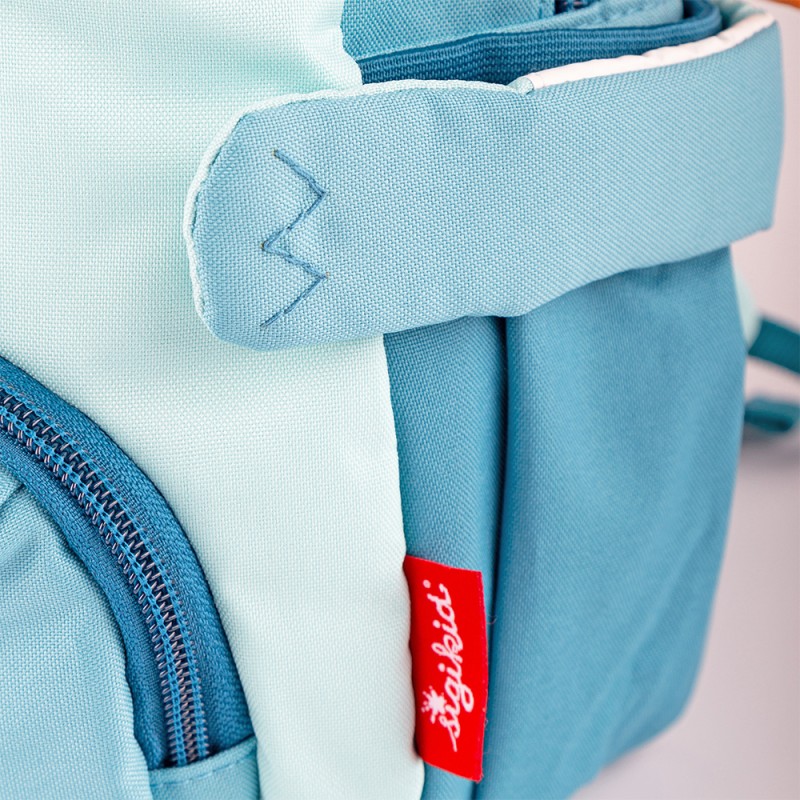 Sigikid Paw-backpack dragon blue