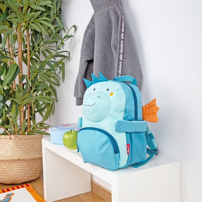 Sigikid Paw-backpack dragon blue