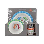 Sigikid Tableware set rabbit Ringel Dingel Kinderbunt