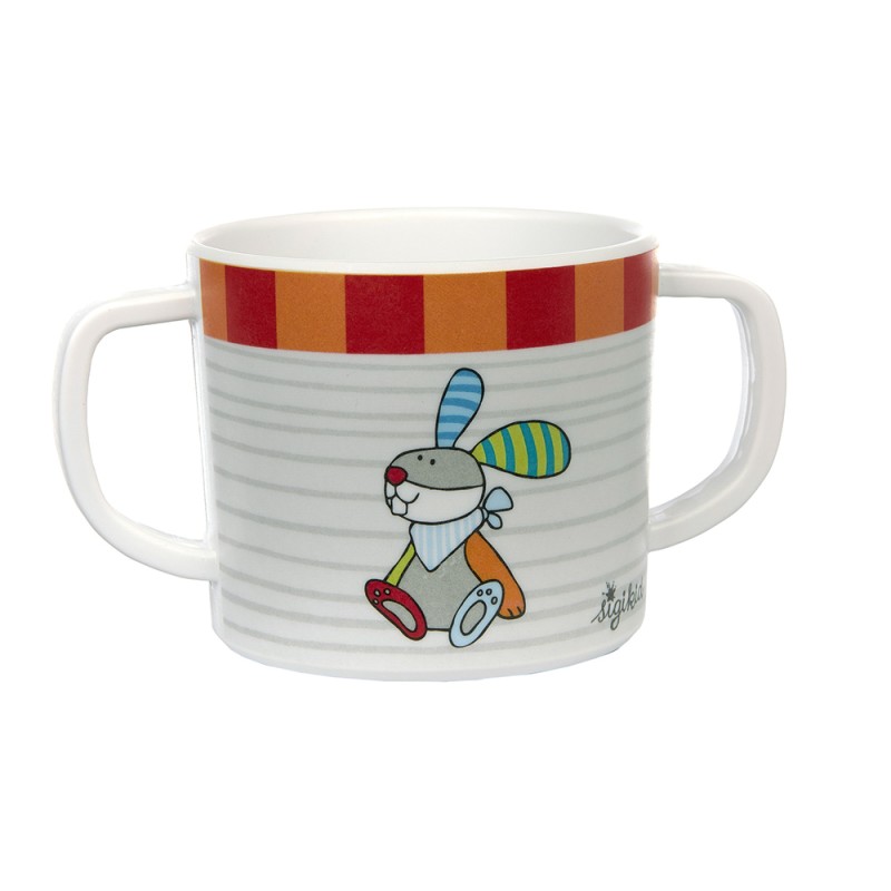 Sigikid Tableware set rabbit Ringel Dingel Kinderbunt