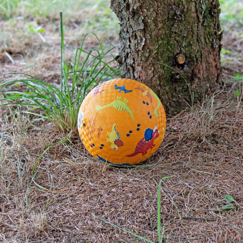 Sigikid Natural rubber ball dinosaur Kinderbunte Balle