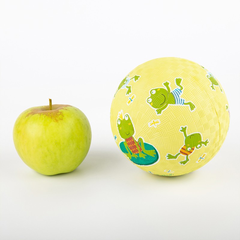 Sigikid Natural rubber ball frog small Kinderbunte Balle