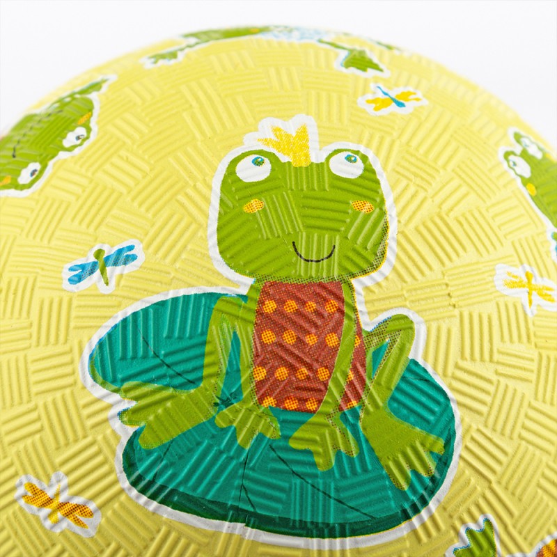 Sigikid Natural rubber ball frog small Kinderbunte Balle