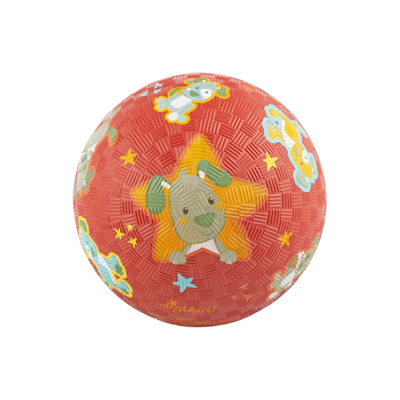 Sigikid Natural rubber ball dog small Kinderbunte Balle