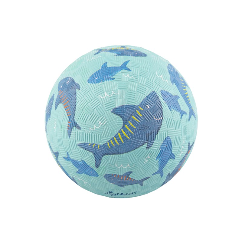 Sigikid Natural rubber ball shark small Kinderbunte Balle