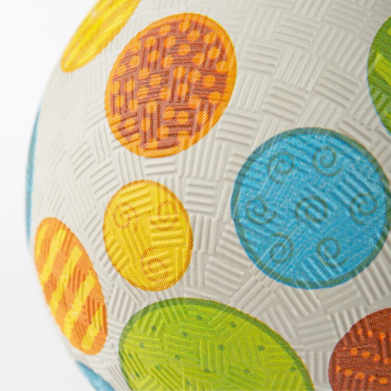 Sigikid Natural rubber ball patchwork small Kinderbunte Balle