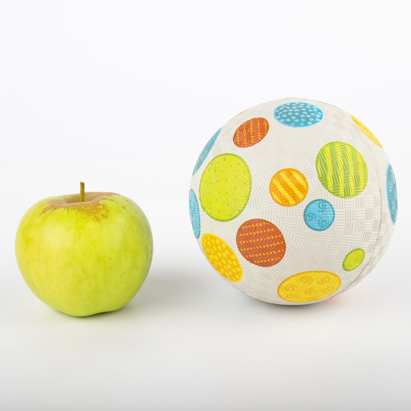 Sigikid Natural rubber ball patchwork small Kinderbunte Balle