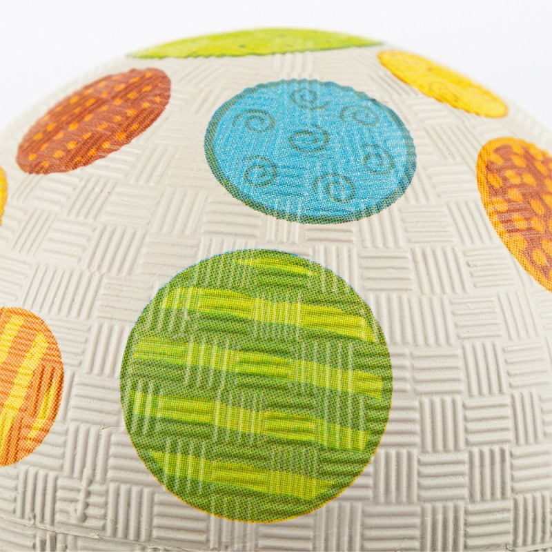 Sigikid Natural rubber ball patchwork small Kinderbunte Balle