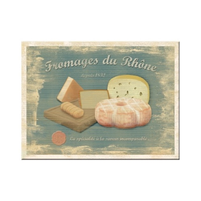 Nostalgic Μεταλλικό μαγνητάκι Fromages