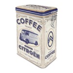 Nostalgic Μεταλλικό κουτί καπάκι με κλιπ Citroen - Coffee Truck