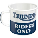 Nostalgic Enamel Mug Triumph-Riders Only